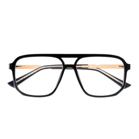 Aviator Black Eyeglasses