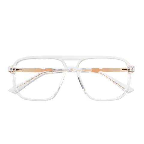 Aviator Clear Eyeglasses