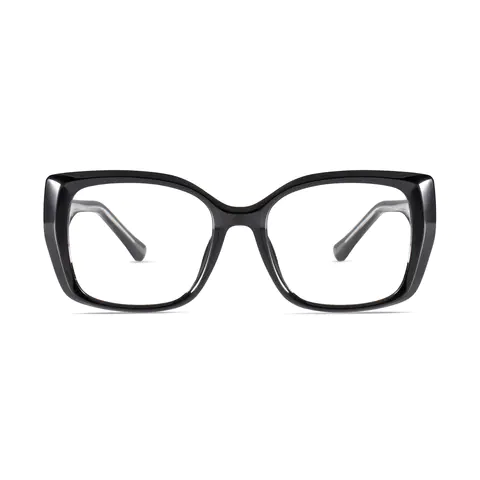 Rectangle Black Eyeglasses