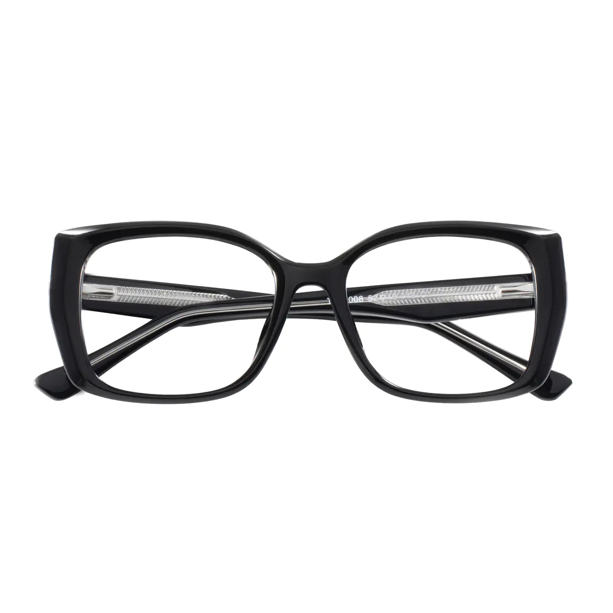 Rectangle Black Eyeglasses