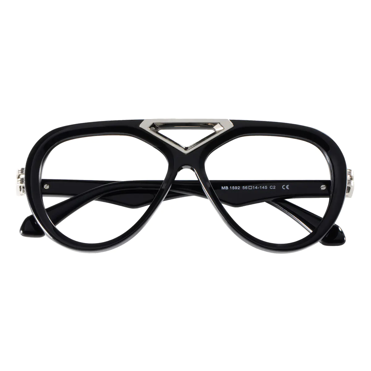 Aviator Black Silver