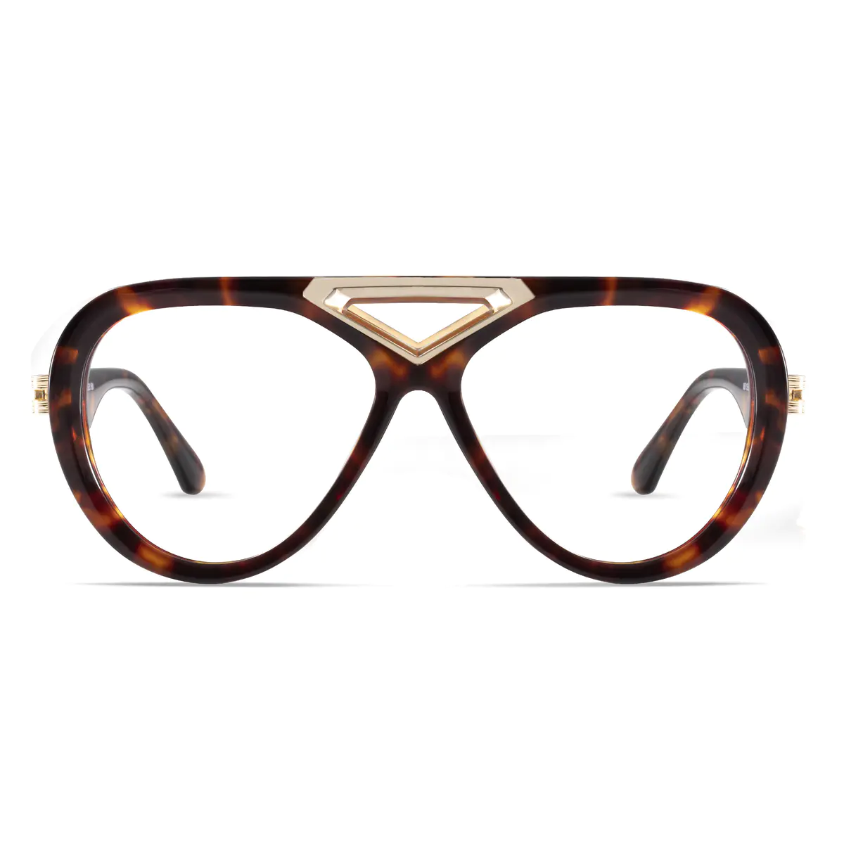 Aviator Tortoiseshell Eyeglasses
