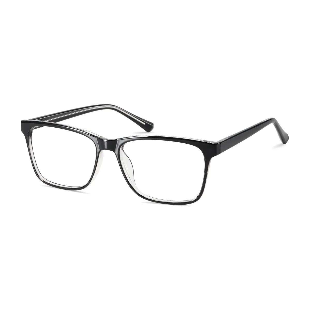 Rectangle Black Eyeglasses