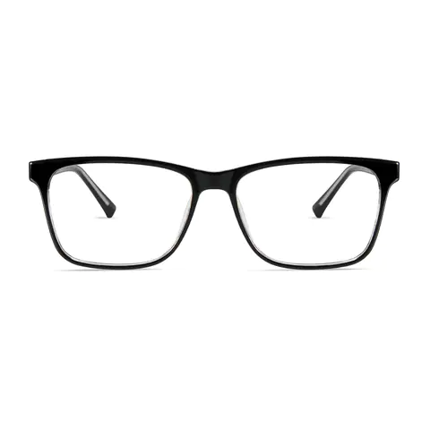 Rectangle Black Eyeglasses