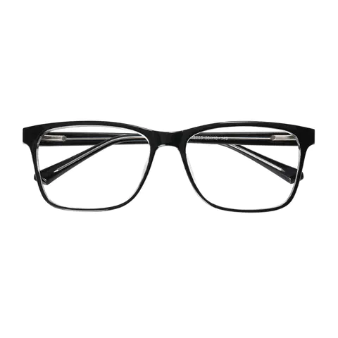 Rectangle Black Eyeglasses