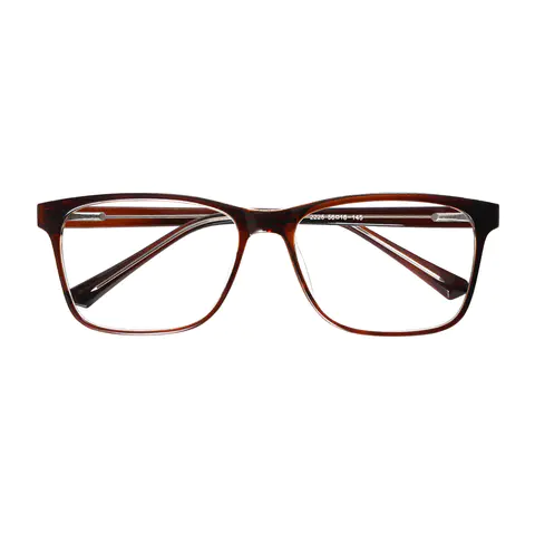 Rectangle Transparent Amber