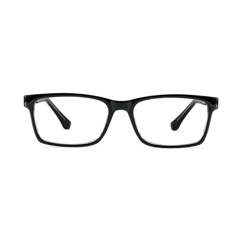 Rectangle Black Eyeglasses