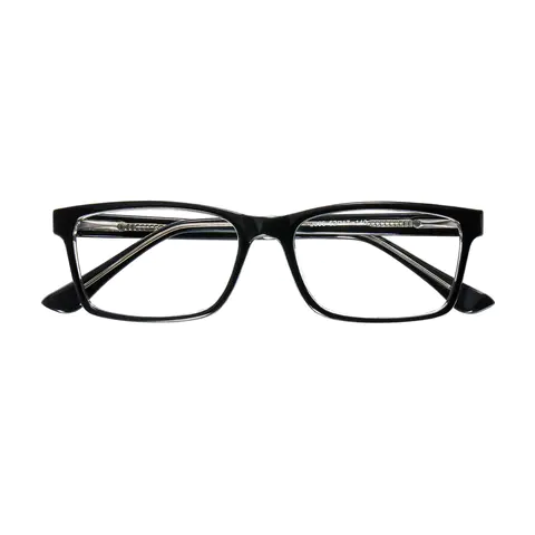 Rectangle Black Eyeglasses