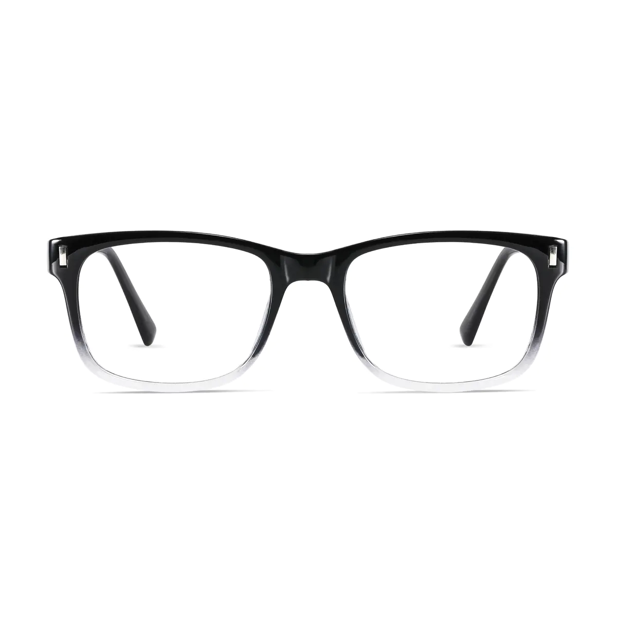 Rectangle Black/Clear Eyeglasses