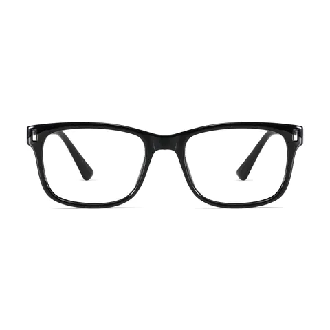 Rectangle Black Eyeglasses