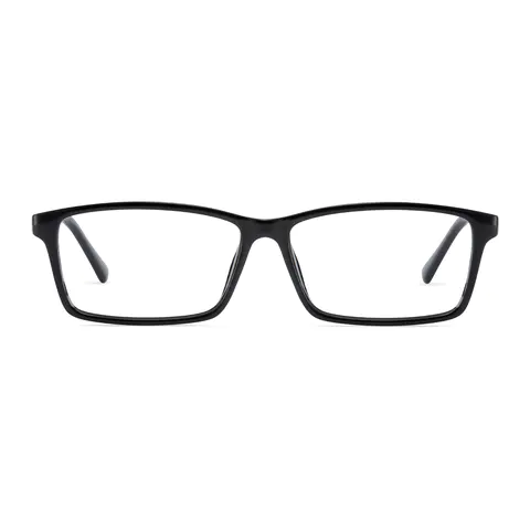 Rectangle Black/Blue Eyeglasses