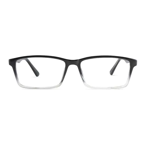 Rectangle Black/Clear Eyeglasses