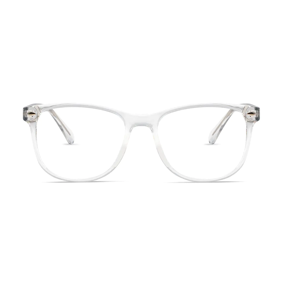 Oval Clear Eyeglasses