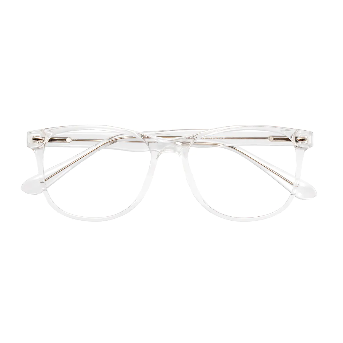 Oval Clear Eyeglasses