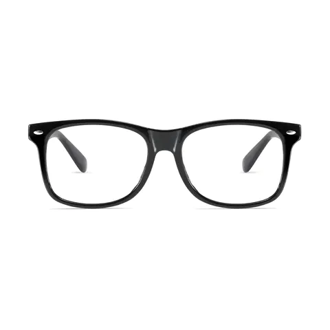 Rectangle Black Eyeglasses