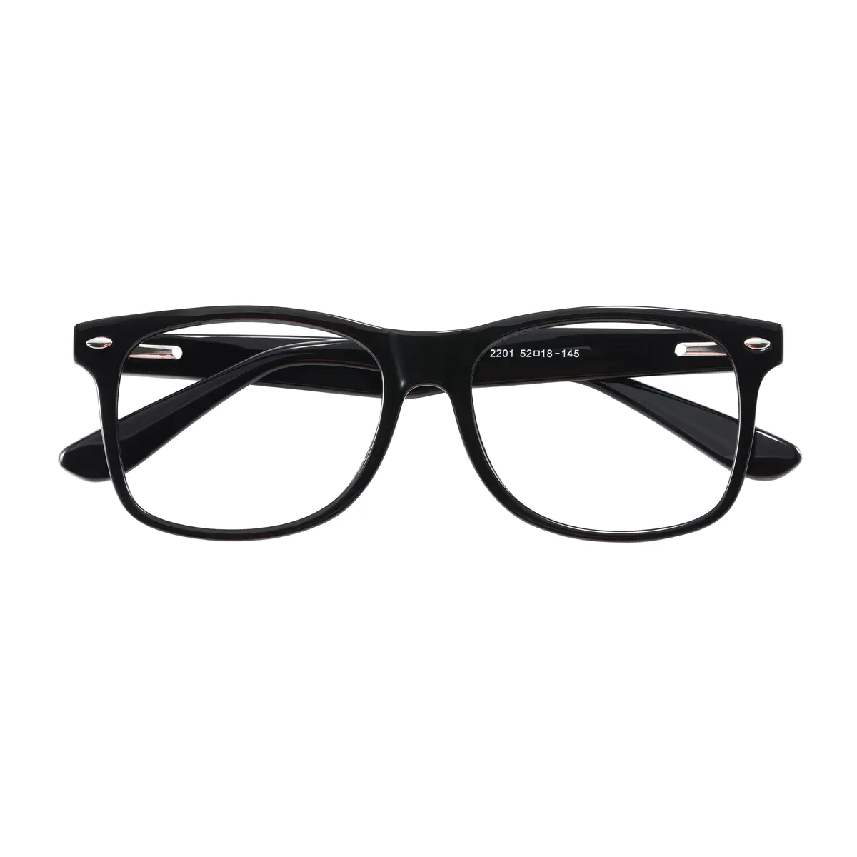 Rectangle Black Eyeglasses