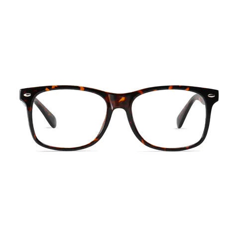 Rectangle Tortoiseshell Eyeglasses