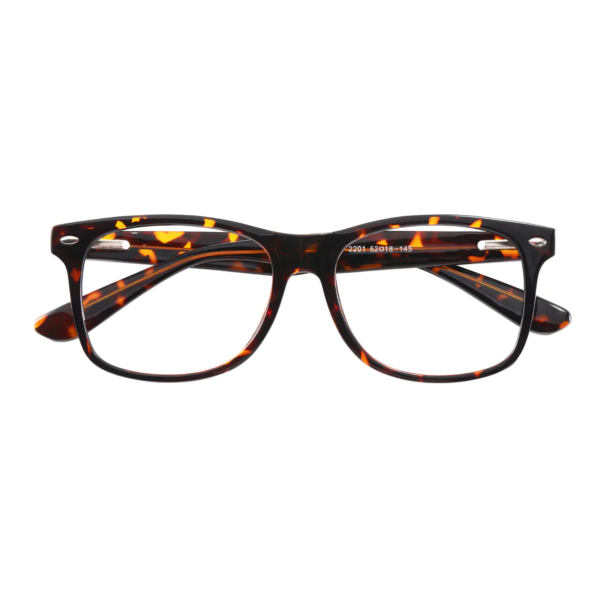 Rectangle Tortoiseshell Eyeglasses