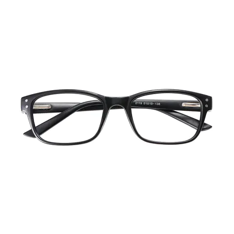 Rectangle Black Eyeglasses