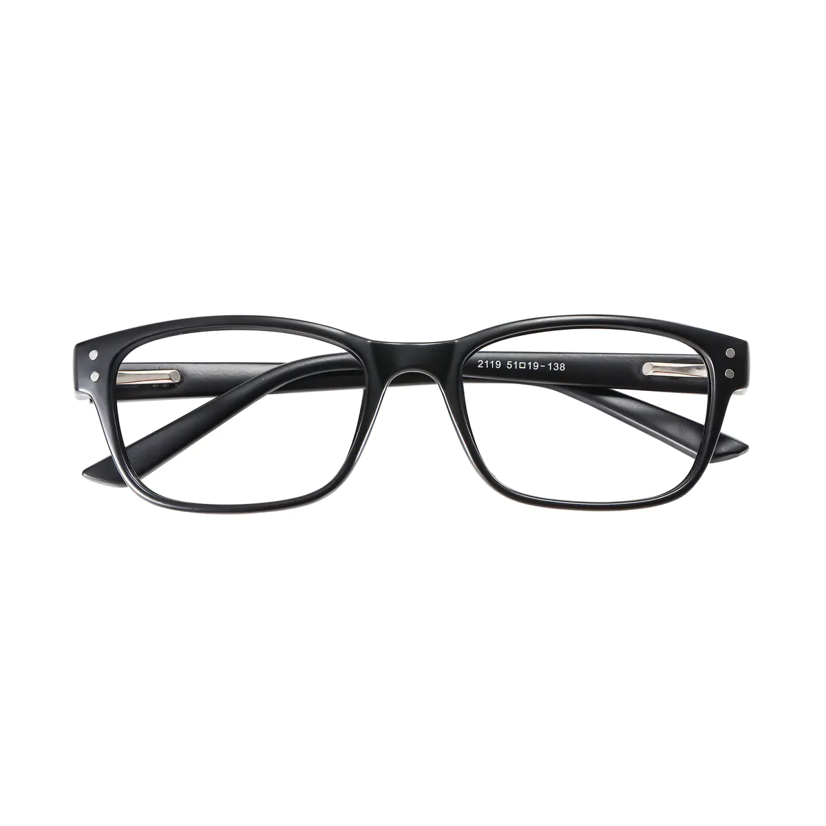 Rectangle Black Eyeglasses