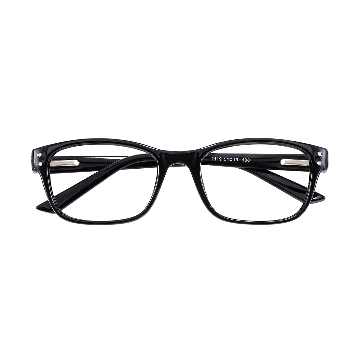 Rectangle Black Eyeglasses