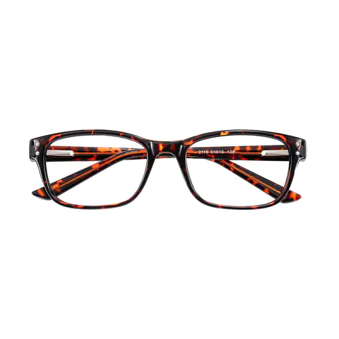 Rectangle Tortoiseshell Eyeglasses