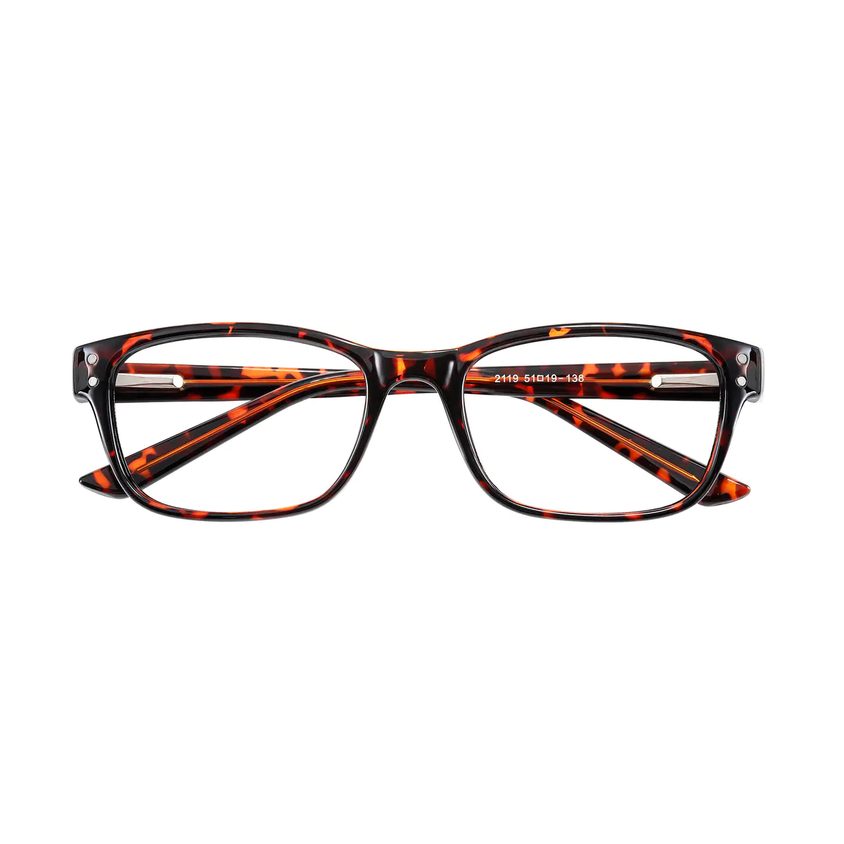 Rectangle Tortoiseshell Eyeglasses