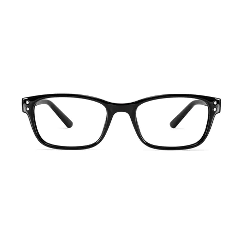 Rectangle Black/Red Eyeglasses