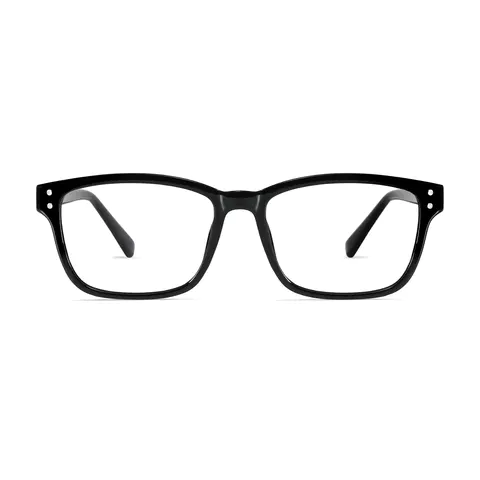 Rectangle Black Eyeglasses