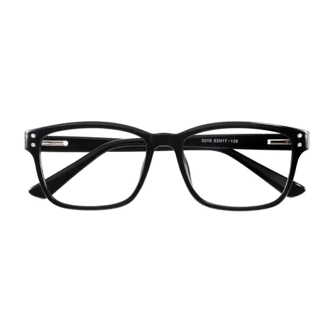 Rectangle Black Eyeglasses