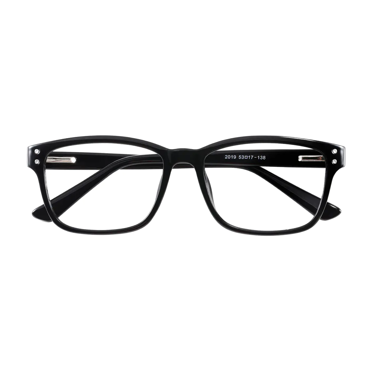 Rectangle Black Eyeglasses