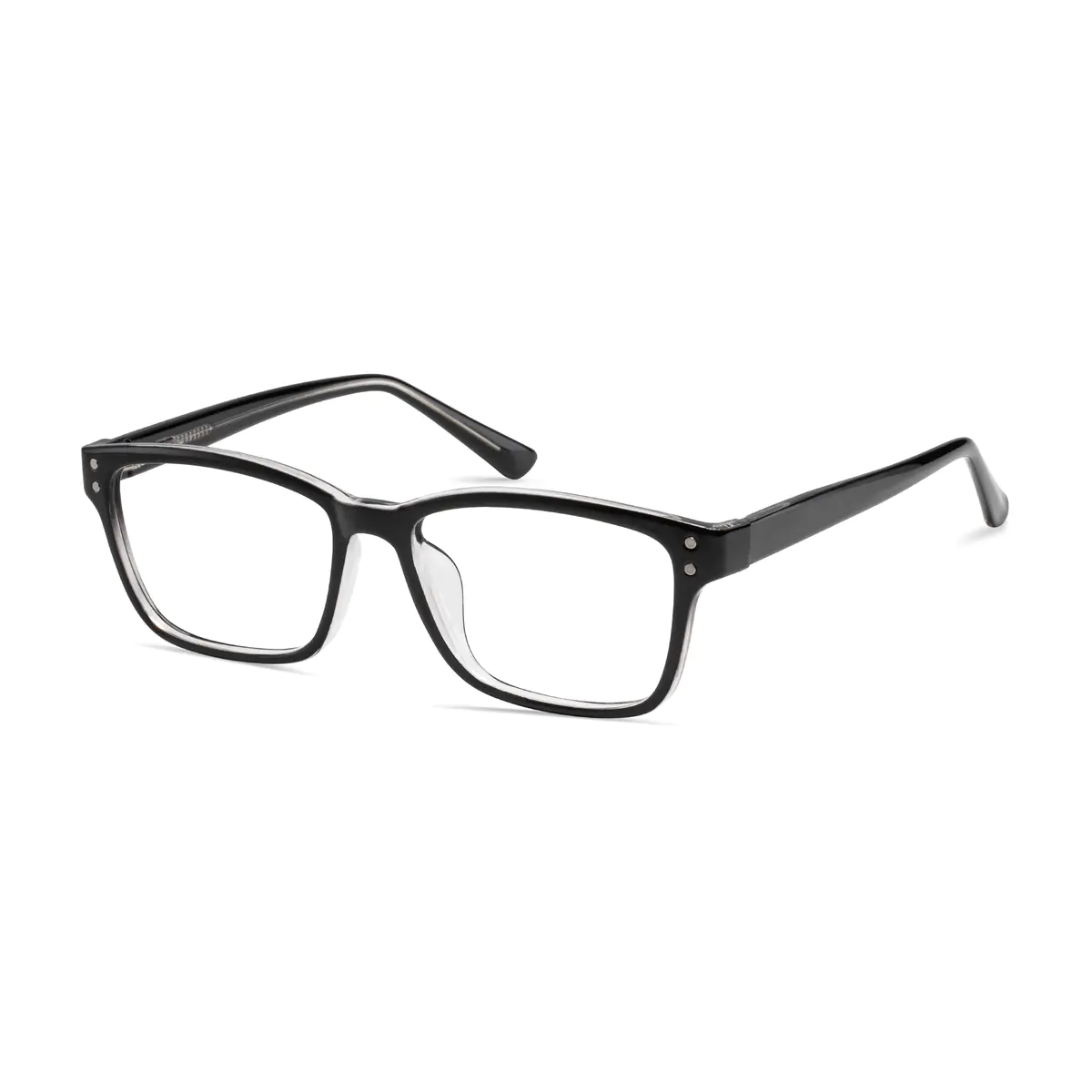 Rectangle Black Eyeglasses