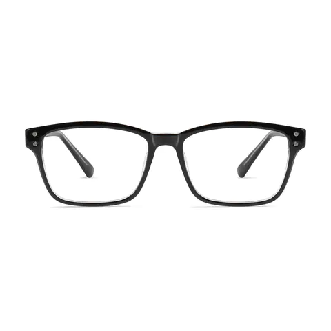 Rectangle Black Eyeglasses