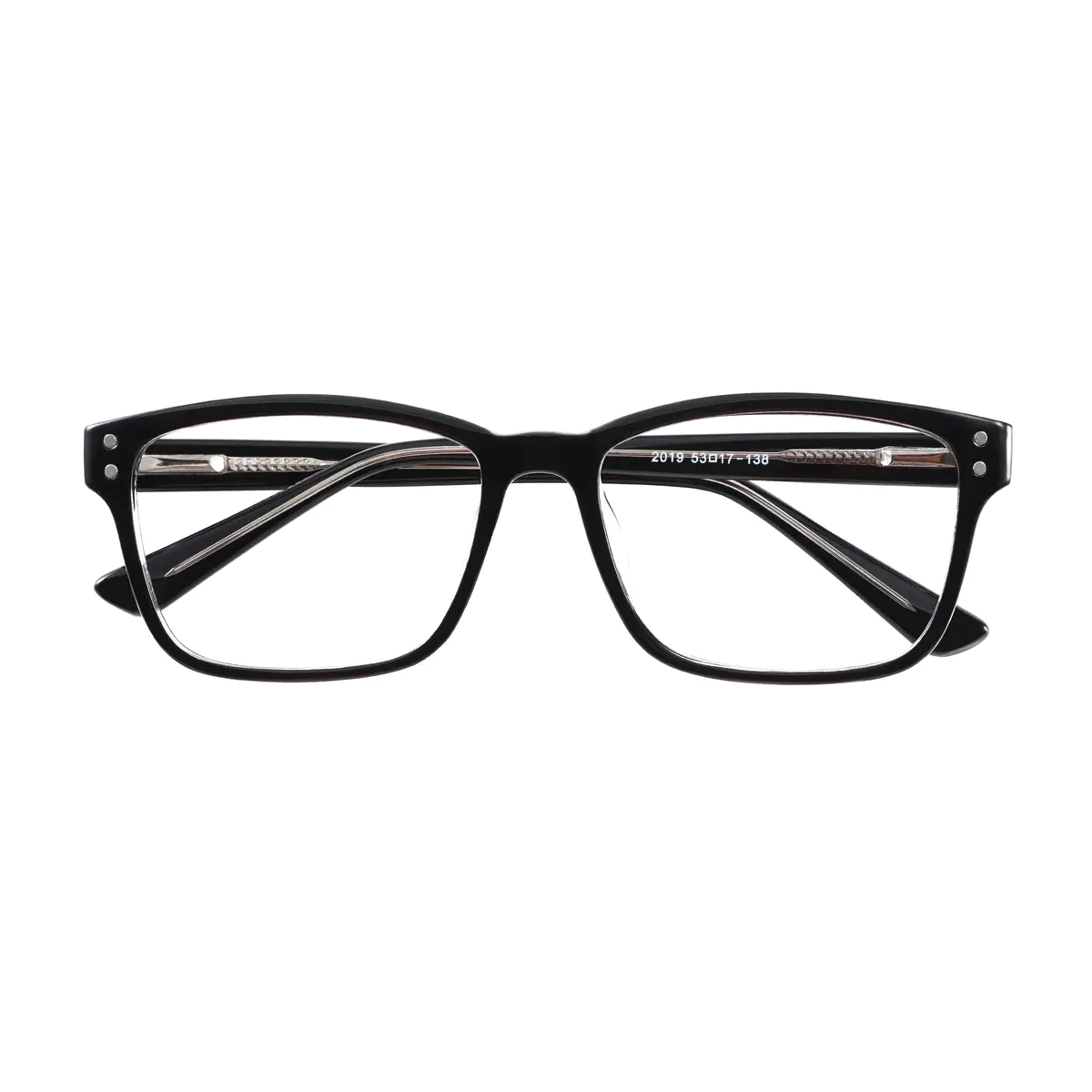 Rectangle Black Eyeglasses