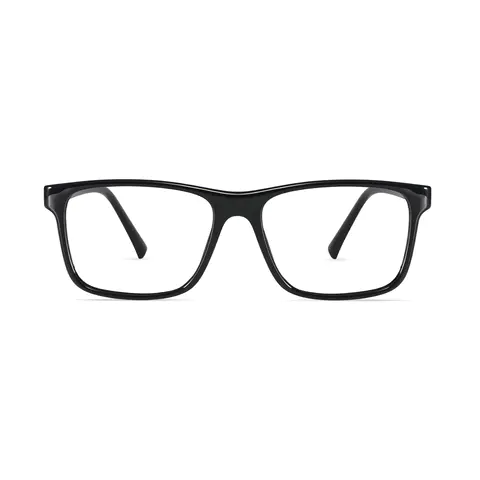 Rectangle Black Eyeglasses