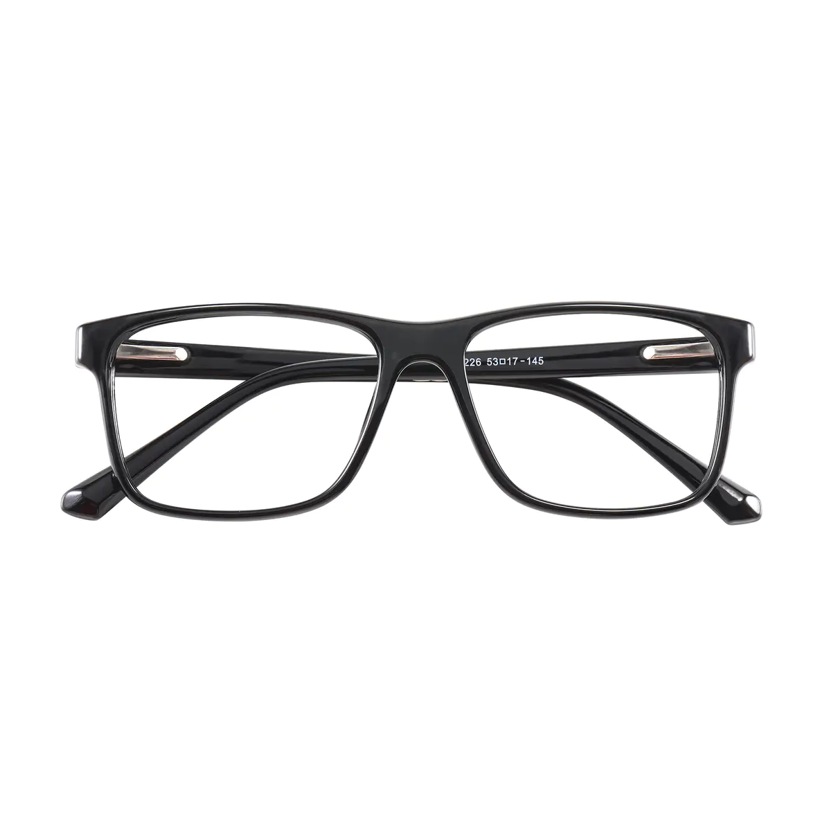 Rectangle Black Eyeglasses
