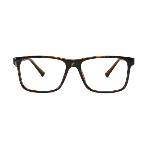 Rectangle Tortoiseshell Eyeglasses
