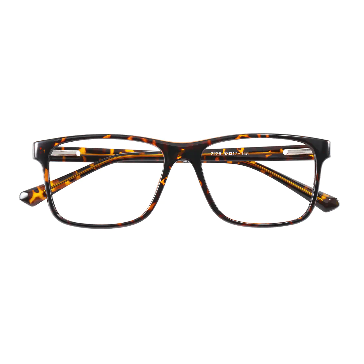 Rectangle Tortoiseshell Eyeglasses