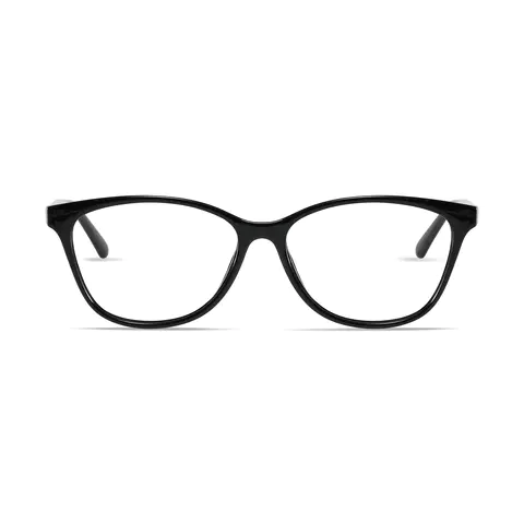 Oval Black Eyeglasses