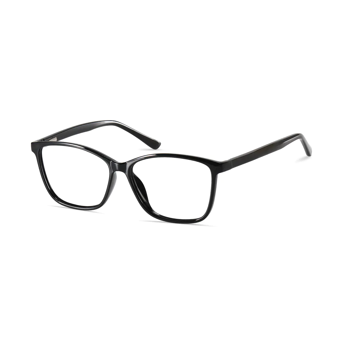 Square Black Eyeglasses