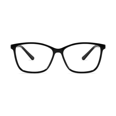 Square Black Eyeglasses
