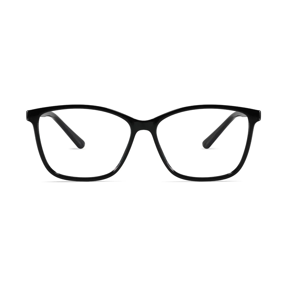 Square Black Eyeglasses