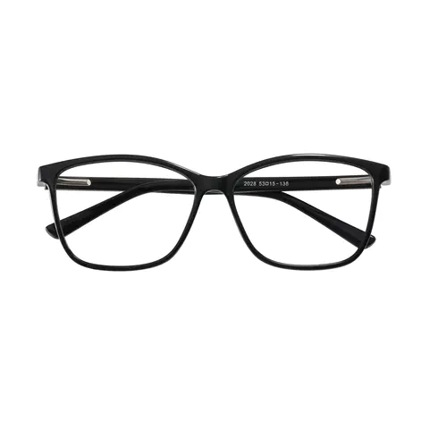 Square Black Eyeglasses