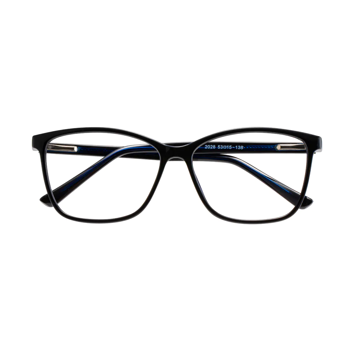 Square Black Eyeglasses