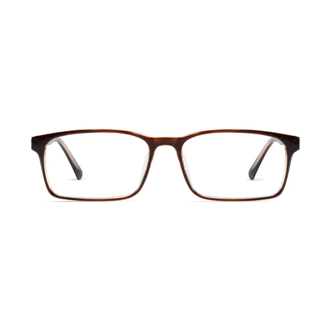 Rectangle Transparent Amber