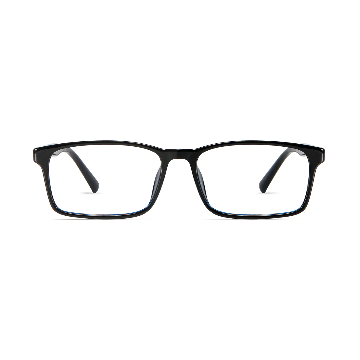 Rectangle Tortoiseshell/Blue Eyeglasses