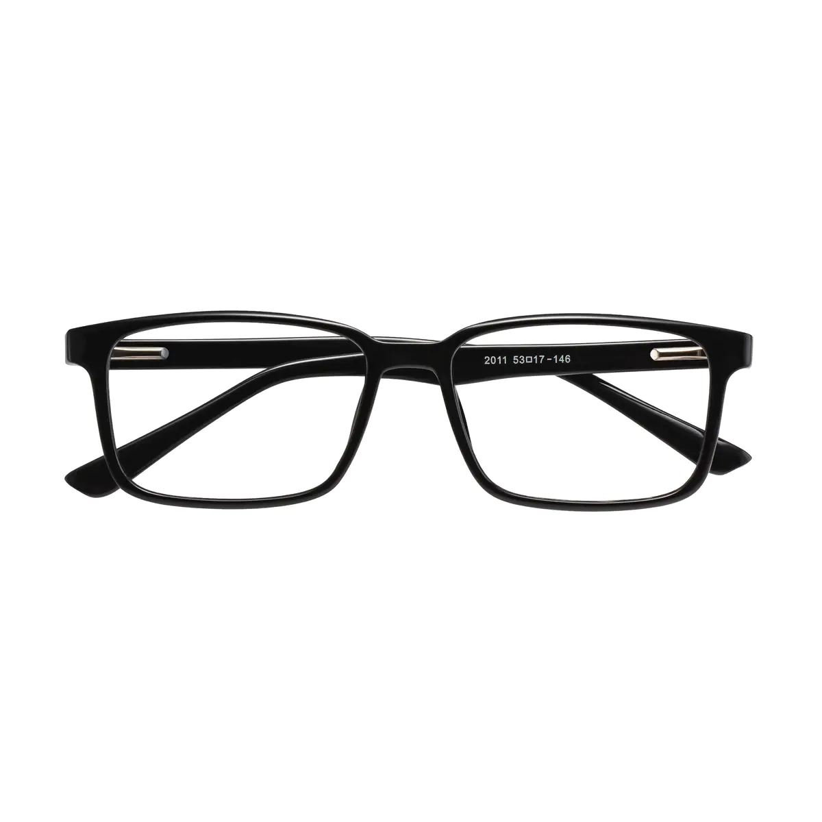 Rectangle Black Eyeglasses