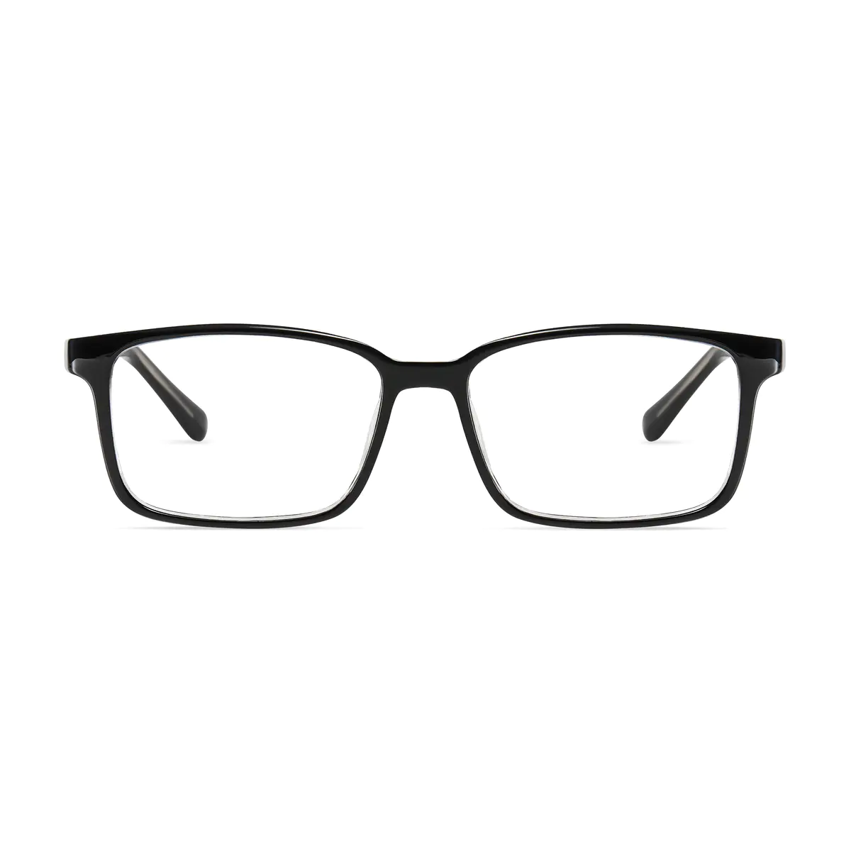 Rectangle Black/Clear Eyeglasses