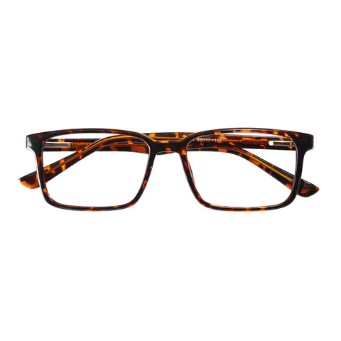 Rectangle Tortoiseshell Eyeglasses