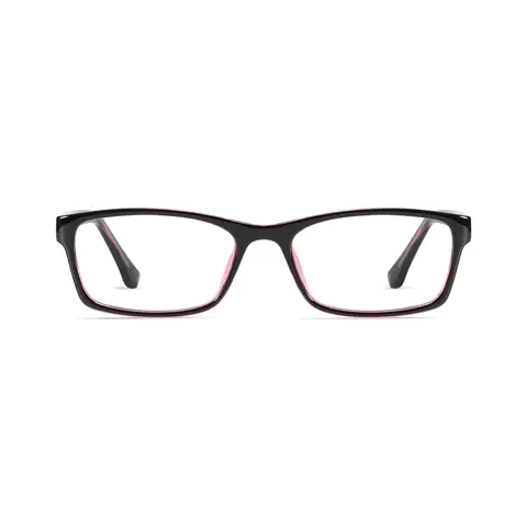 Rectangle Pink Eyeglasses